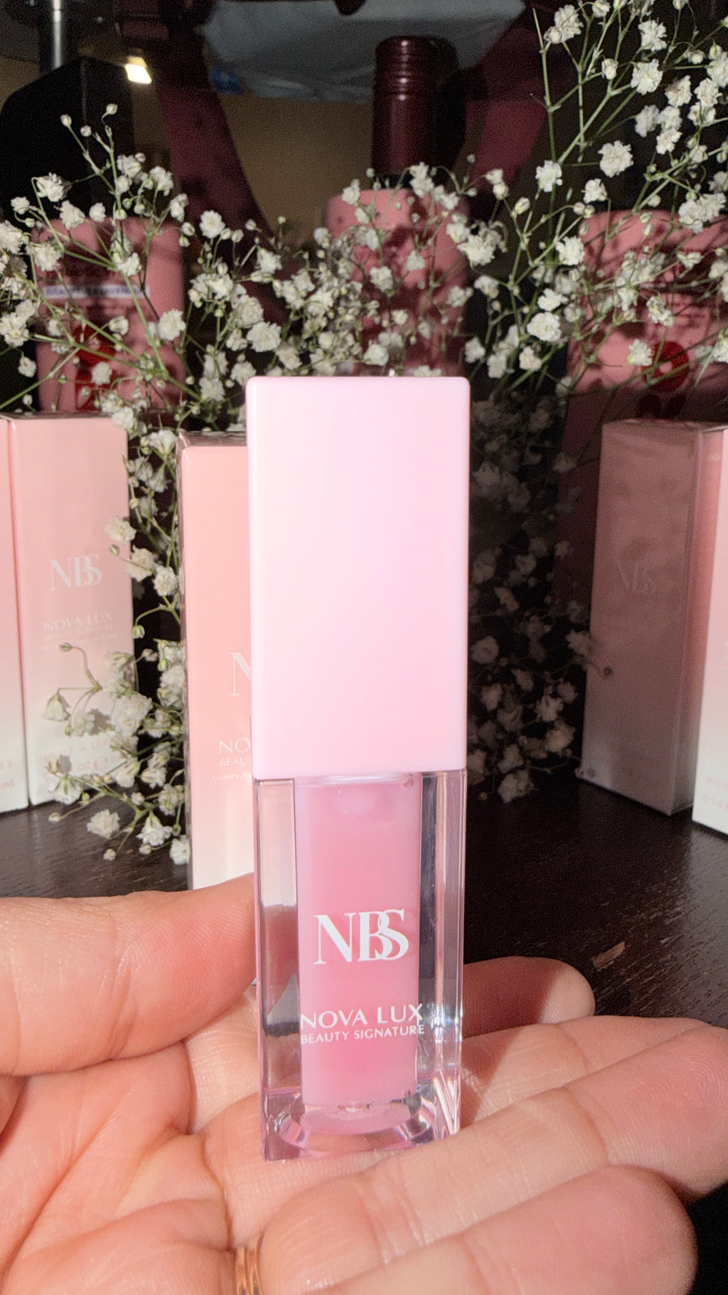 Lux Lip Oil, Mercury Pink