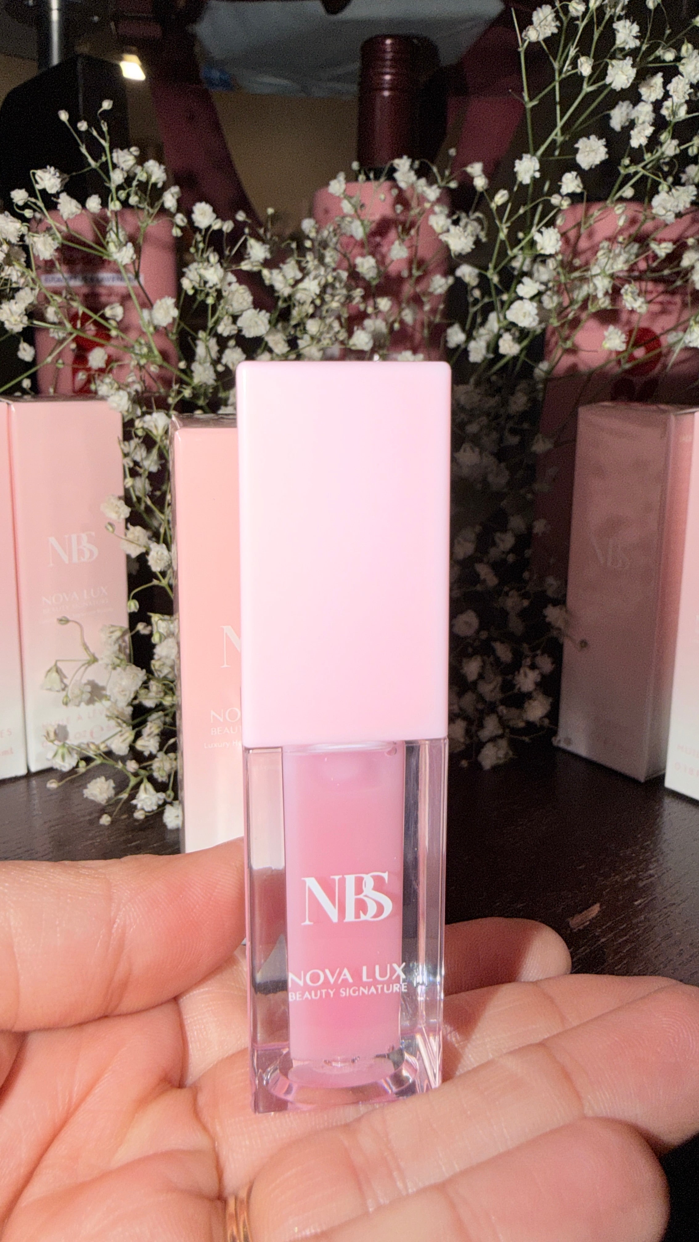 Lux Lip Oil, Mercury Pink