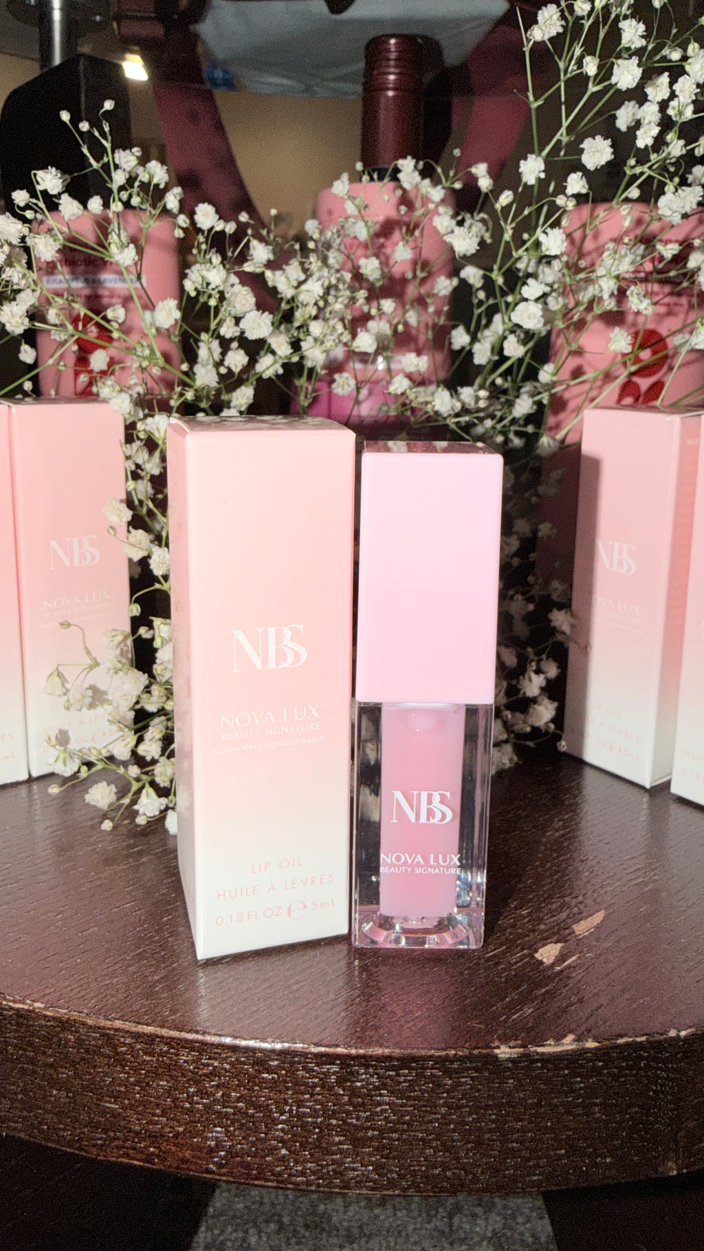 Lux Lip Oil, Mercury Pink