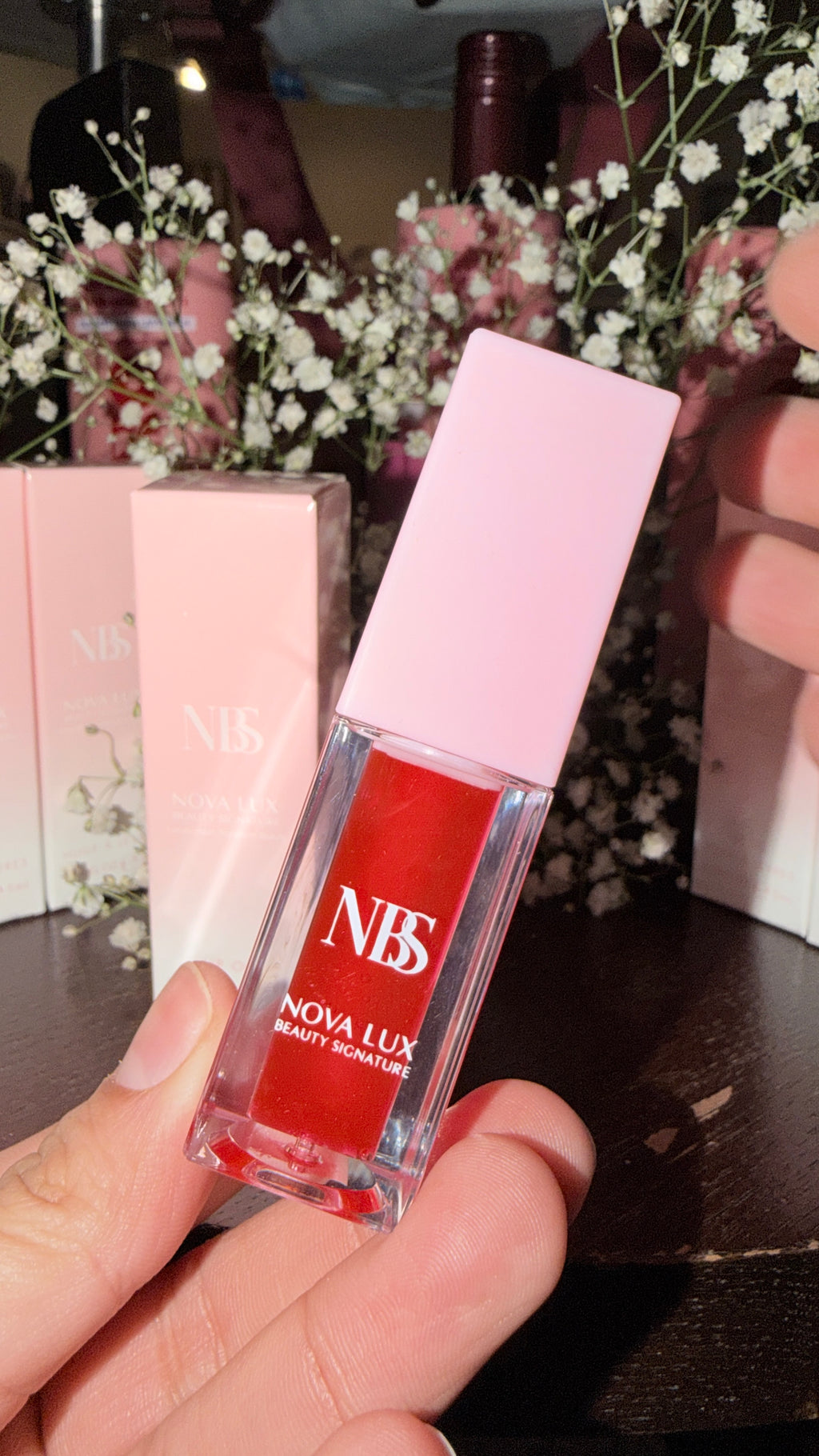 Lip Oil, Pomegranade Luxury Red
