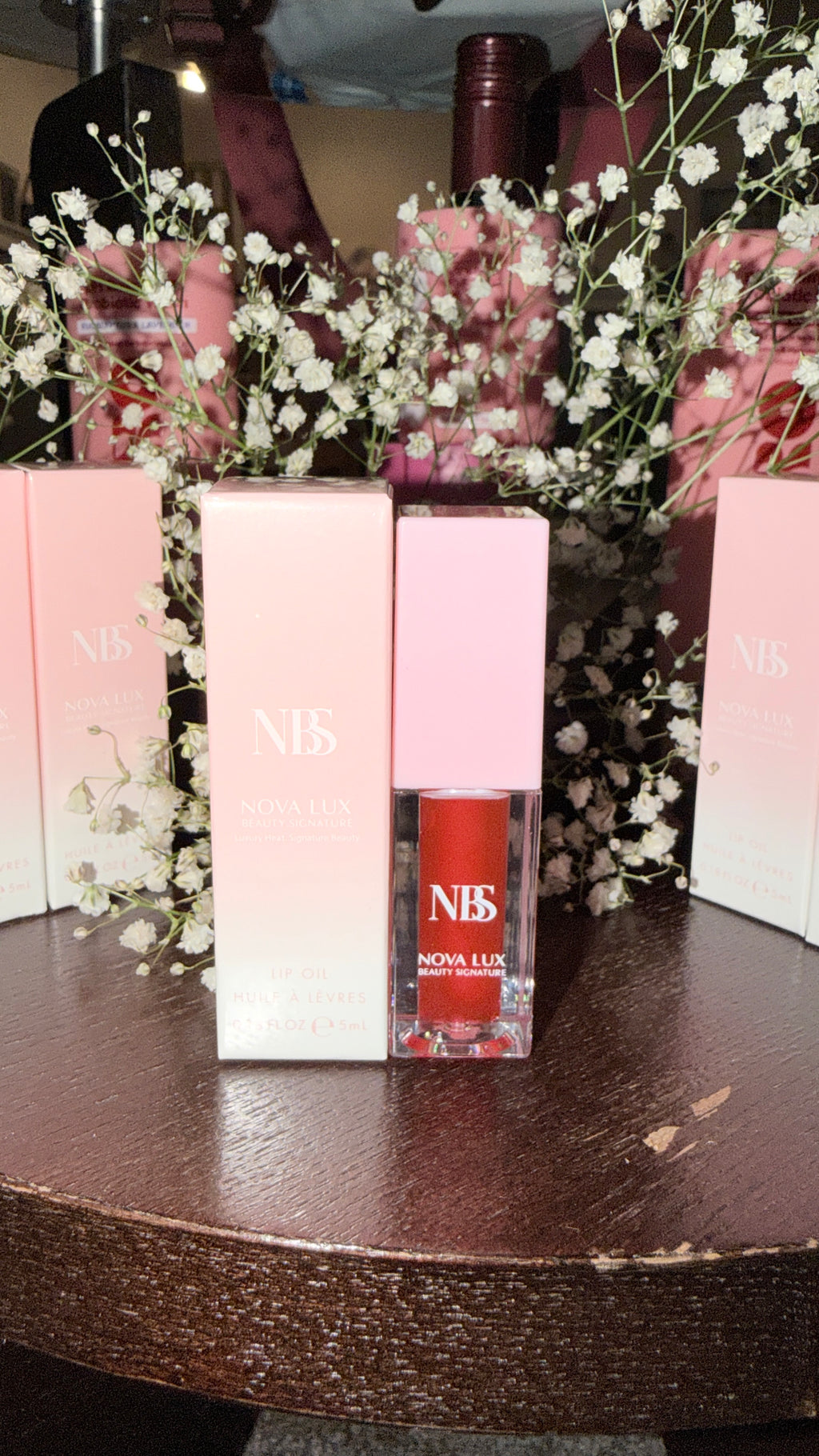 Lip Oil, Pomegranade Luxury Red
