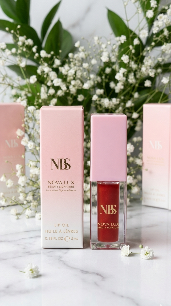 Lip Oil, Pomegranade Luxury Red
